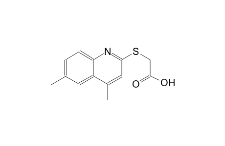 acetic acid, [(4,6-dimethyl-2-quinolinyl)thio]-
