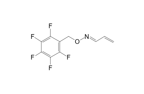 Propenal o-pentafluorophenylmethyl-oxime