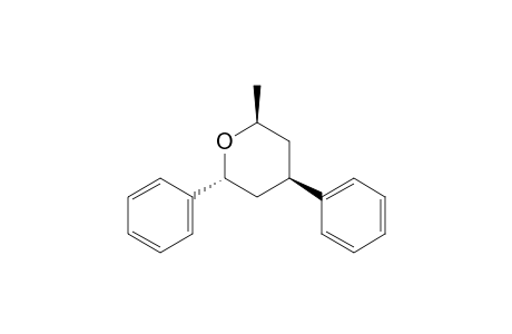 Rel-(2R,4R,6S)-6-Methyl-2,4-diphenyltetrahydropyran