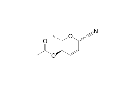 4-O-Acetyl-2,3,6-trideoxy-.alpha.L-threo-hex-2-enopyranosyl Cyanide
