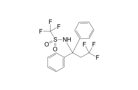 1,1,1-Trifluoro-N-(3,3,3-trifluoro-1,1-diphenylpropyl)methanesulfonamide