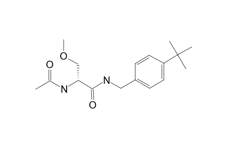 (R)-N-(4'-TERT.-BUTYL)-BENZYL_2-ACETAMIDO-3-METHOXYPROPIONAMIDE