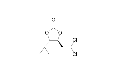 (4S,5S)-4-tert-butyl-5-(2,2-dichloroethyl)-1,3-dioxolan-2-one