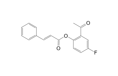 2-(5-FLUOROCINNAMOYLOXY)-ACETOPHENONE