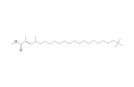 2-Docosenoic acid, 2,4,21,21-tetramethyl-, methyl ester, (E)-