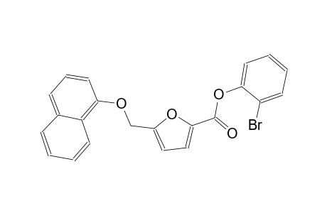 2-bromophenyl 5-[(1-naphthyloxy)methyl]-2-furoate