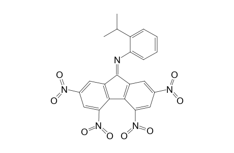 2,4,5,7-tetranitro-N-(2-propan-2-ylphenyl)-9-fluorenimine