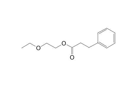 2-Ethoxyethyl-.beta.-phenylpropionate