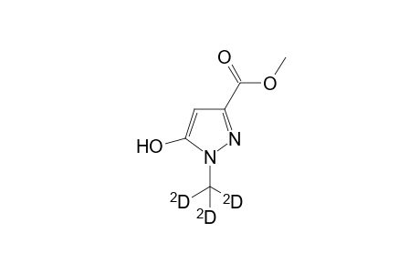 5-Hydroxy-1-[D3]methyl-3-pyrazole carboxylic acid-methylester
