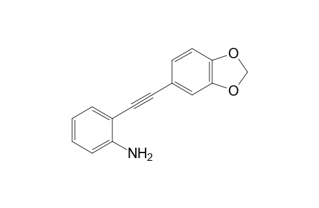 2-(Benzo[1,3]dioxol-5-ylethynyl)aniline