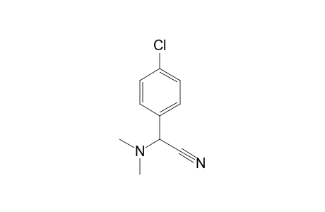 Acetonitrile, (p-chlorophenyl)(dimethylamino)-