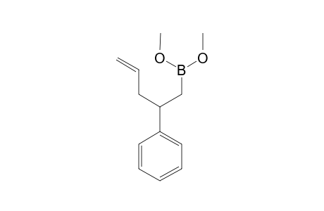 Dimethyl 2-phenyl-4-pentenylboronate