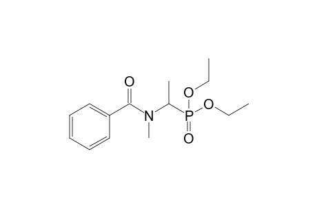 N-(1-diethoxyphosphorylethyl)-N-methyl-benzamide