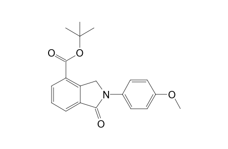 tert-Butyl 2-(4-methoxyphenyl)-1-oxoisoindoline-4-carboxylate