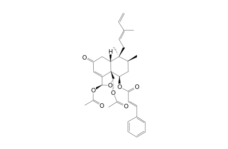 (REL)-2-O-OXOZUELANIN-6-BETA-CINNAMATE