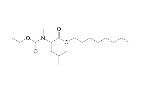 L-Leucine, N-ethoxycarbonyl-N-methyl-, octyl ester