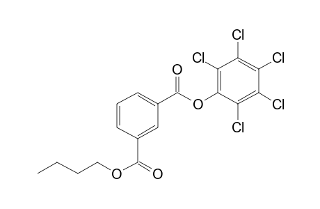 Isophthalic acid, butyl pentachlorophenyl ester