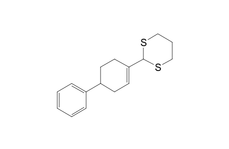 2-(4-Phenylcyclohex-1-en-1-yl)-1,3-dithiane
