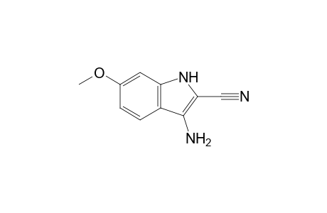 3-Amino-6-methoxyindole-2-carbonitrile