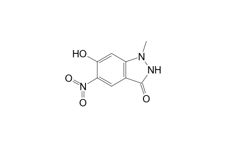 Methyl-3-oxo-5-nitro-6-hydroxy-2,3-dihydro-1H-indazole