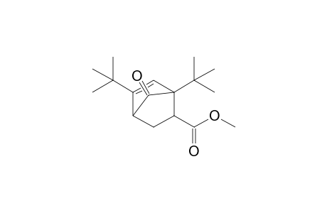 Methyl 2,4-di-tert-butylbicyclo[2.2.1]hept-2-en-7-one-5-carboxylate