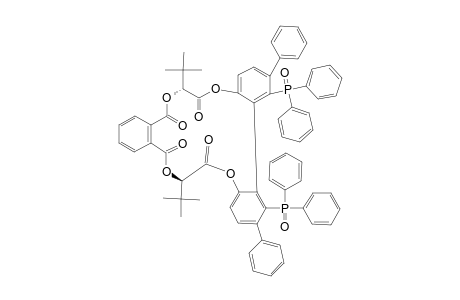 (S(AX),R,R)-2,2'-BIS-(DIPHENYL-PHOSPHINYL)-3,3'-BIS-PHENYL-6,6'-(2-PHTHALOXY-BIS-2,2-DIMETHYL-PROPIONYLOXY)-1,1'-BIPHENYL