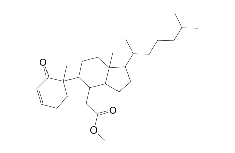 5,6-Secocholest-2-en-6-oic acid, 1-oxo-, methyl ester, (10.alpha.)-