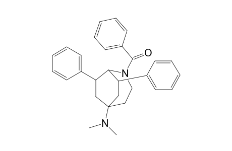 2-Benzoyl-5-(N,N-dimethylamino)-7,8-diphenyl-2-azabicyclo[3.2.2]nonane