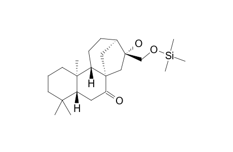 16,17-Dihydroxy-7-kauranone, tms derivative