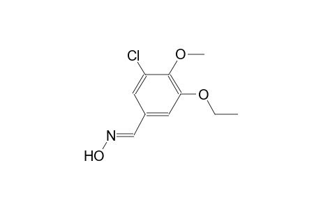 3-chloro-5-ethoxy-4-methoxybenzaldehyde oxime