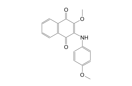 2-methoxy-3-(4-methoxyanilino)naphthoquinone