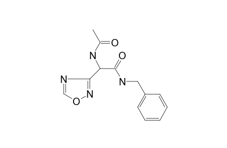 2-acetamido-N-(benzyl)-2-(1,2,4-oxadiazol-3-yl)acetamide