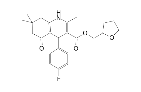 3-quinolinecarboxylic acid, 4-(4-fluorophenyl)-1,4,5,6,7,8-hexahydro-2,7,7-trimethyl-5-oxo-, (tetrahydro-2-furanyl)methyl ester
