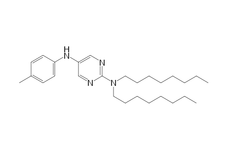 N2,N2-Dioctyl-N5-(p-tolyl)pyrimidine-2,5-diamine