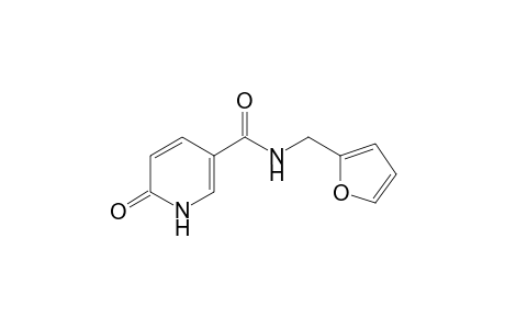 6-Oxo-1,6-dihydro-pyridine-3-carboxylic acid (furan-2-ylmethyl)-amide
