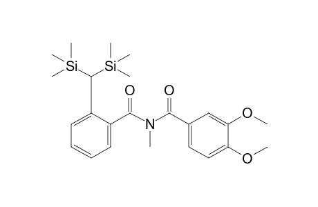 N-[2-[bis(trimethylsilyl)methyl]benzoyl]-3,4-dimethoxy-N-methyl-benzamide