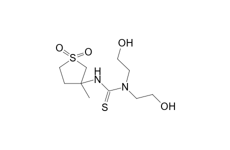 N,N-bis(2-hydroxyethyl)-N'-(3-methyl-1,1-dioxidotetrahydro-3-thienyl)thiourea