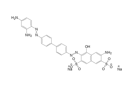 2,7-Naphthalenedisulfonic acid, 6-amino-3-[[4'-[(2,4-diaminophenyl)azo][1,1'-biphenyl]-4-yl]azo]-4-hydroxy-, disodium salt