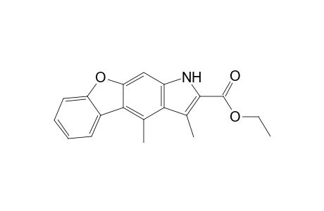 Ethyl 3,4-dimethyl-1H-benzofuro[3,2-f]indole-2-carboxylate
