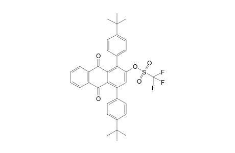 1,4-Bis(4-tert-butylphenyl)-2-[(trifluoromethyl)sulfonyloxy]anthraquinone