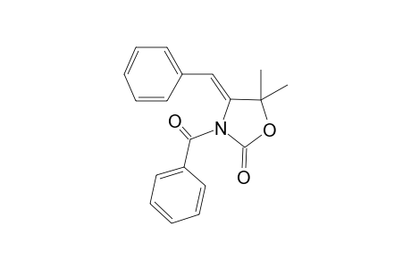 (Z)-3-Benzoyl-4-benzylidene-5,5-dimethyloxazolidin-2-one