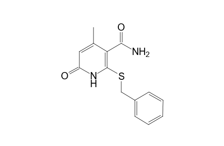 2-(benzylthio)-6-keto-4-methyl-1H-pyridine-3-carboxamide