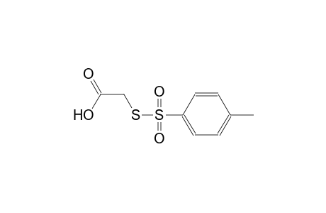 {[(4-methylphenyl)(dioxido)sulfanyl]sulfanyl}acetic acid