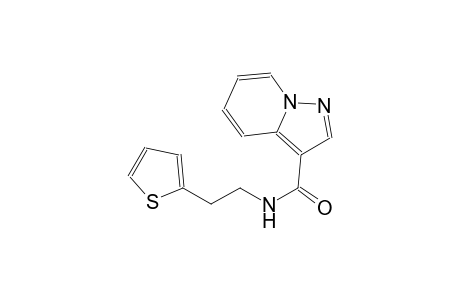 pyrazolo[1,5-a]pyridine-3-carboxamide, N-[2-(2-thienyl)ethyl]-
