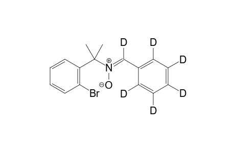 (Z)-N-(2-(2-Bromophenyl)propan-2-yl)-1-(phenyl-d5)methanimine oxide-d