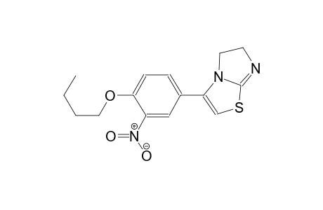 imidazo[2,1-b]thiazole, 3-(4-butoxy-3-nitrophenyl)-5,6-dihydro-