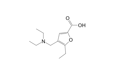4-[(diethylamino)methyl]-5-ethyl-2-furoic acid
