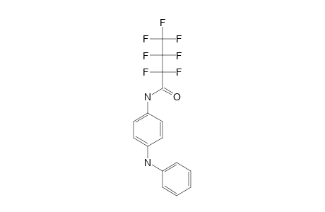 p-Phenylenediamine, N-phenyl-N'-heptafluorobutyryl-