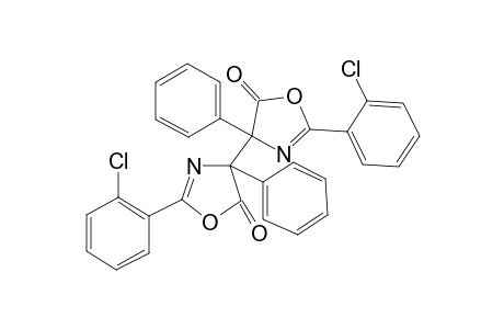 4,4'-Bi[2-(2-chlorophenyl)-4-phenyl-5(4H)-oxazolone]