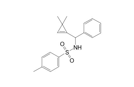 N-[(3,3-Dimethylcycloprop-1-enyl)phenylmethyl]-4-methylbenzenesulfonamide